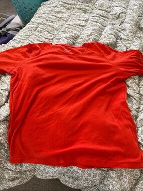 Chico's Bright Orange Crewneck Tee